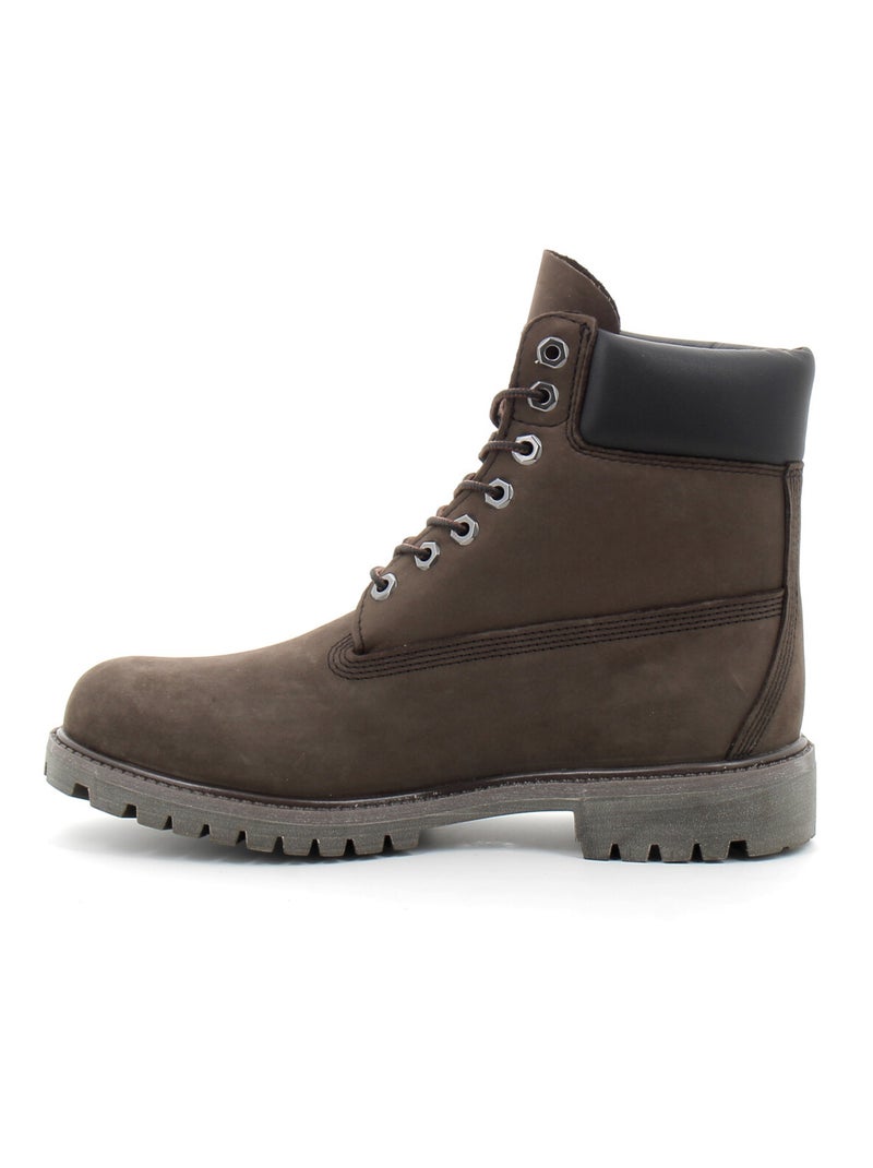 Boots en Cuir Timberland Marron - Kiabi