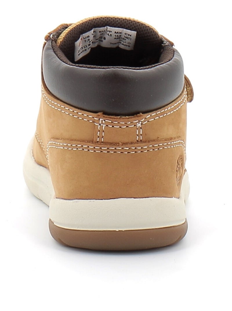 Boots en Cuir Timberland Marron - Kiabi