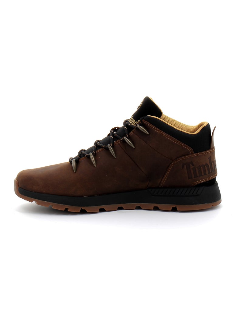 Boots en Cuir Timberland Marron - Kiabi