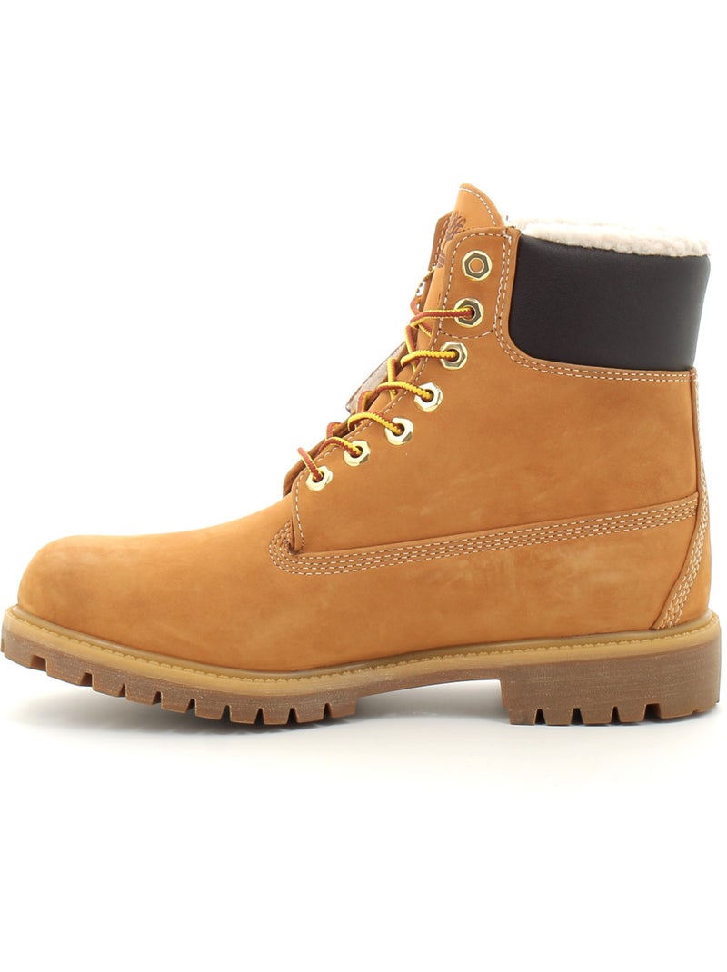 Boots en Cuir Timberland Marron - Kiabi