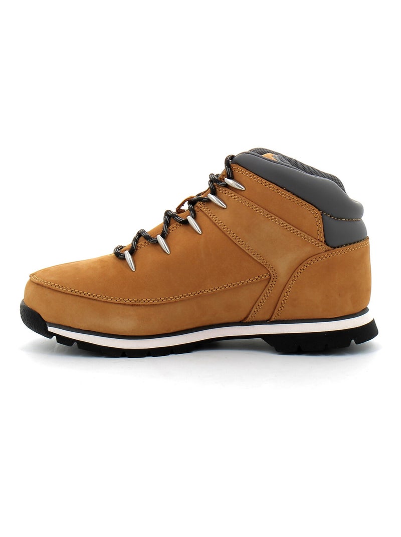 Boots en Cuir Timberland Marron - Kiabi