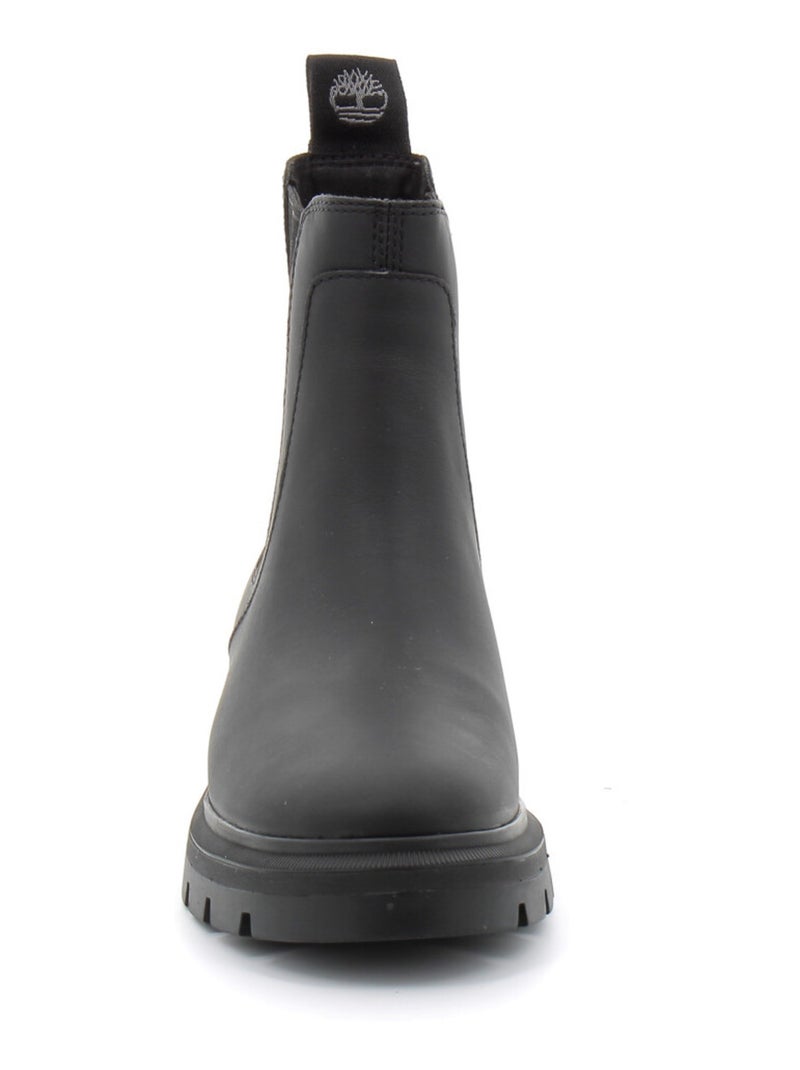 Boots en Cuir Timberland Noir - Kiabi