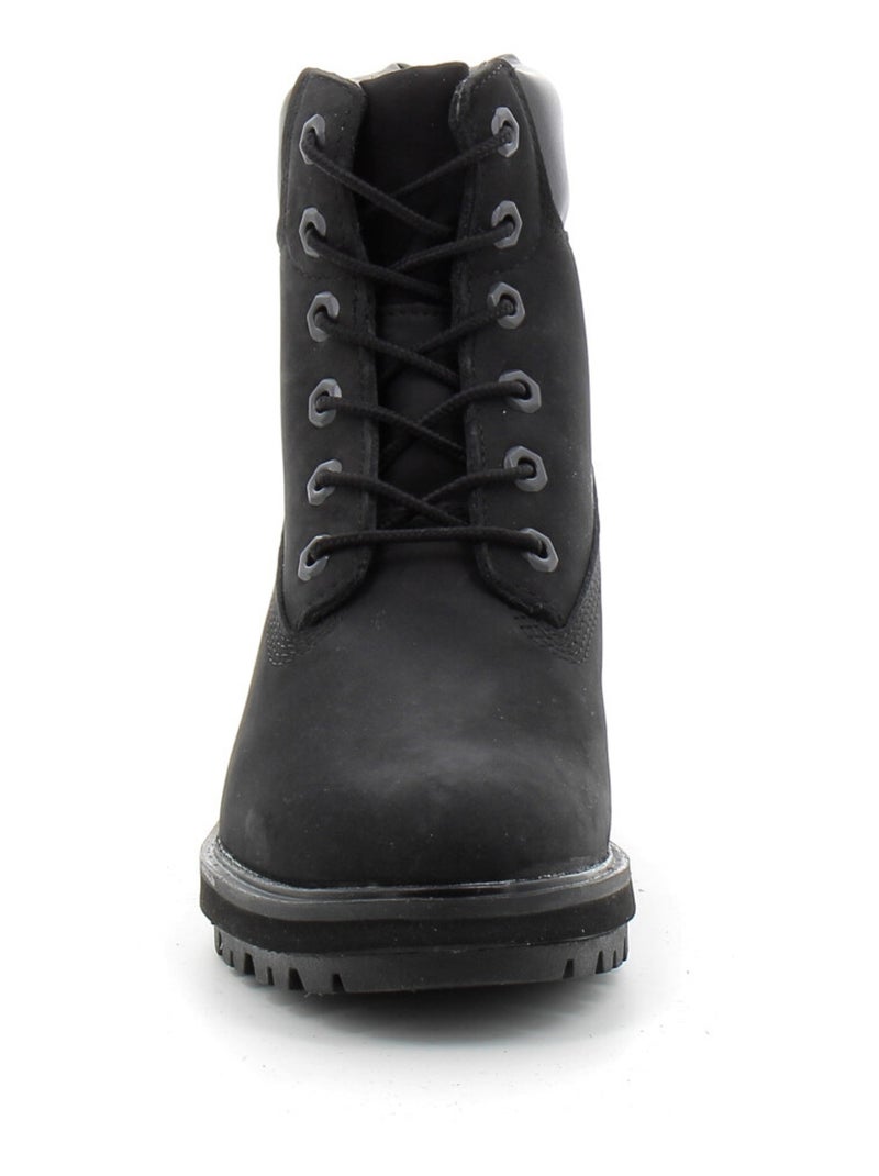 Boots en Cuir Timberland Noir - Kiabi