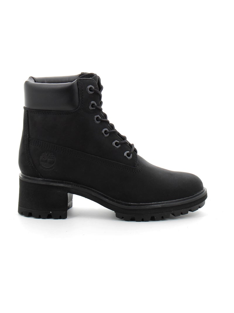 Boots en Cuir Timberland Noir - Kiabi