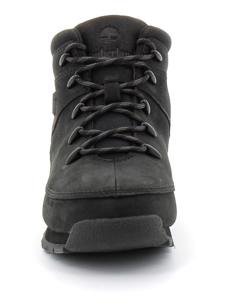 Boots en Cuir Timberland Noir - Kiabi