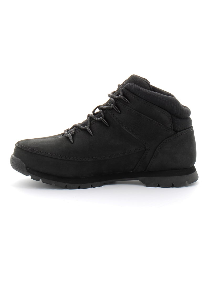 Boots en Cuir Timberland Noir - Kiabi