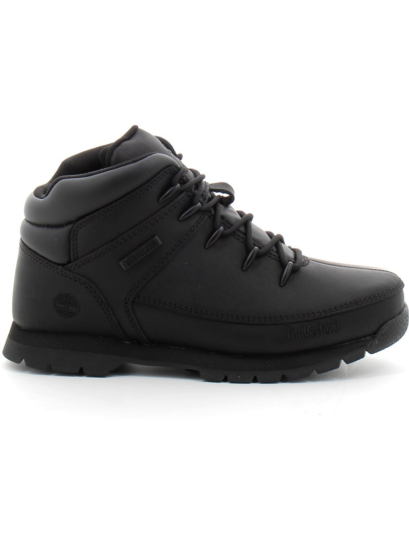 Boots en Cuir Timberland Noir - Kiabi