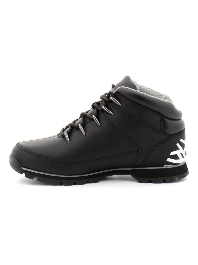 Boots en Cuir Timberland Noir - Kiabi