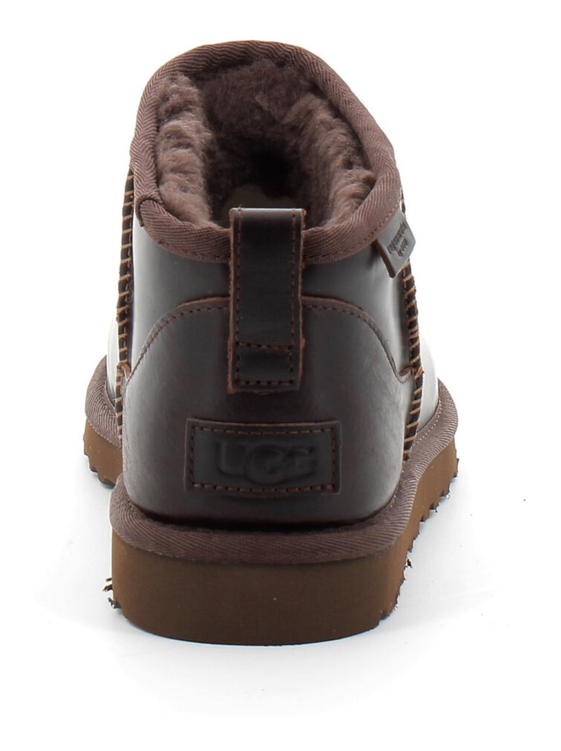 Boots en Cuir ugg Bronze - Kiabi