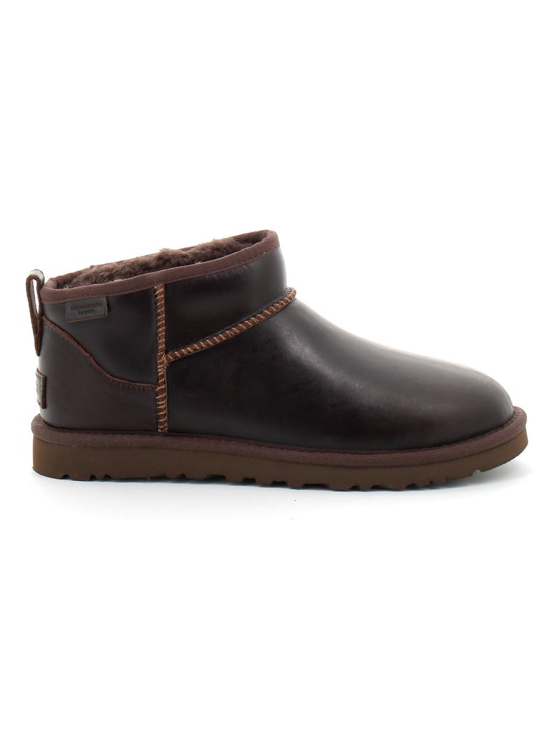 Boots en Cuir ugg Bronze - Kiabi