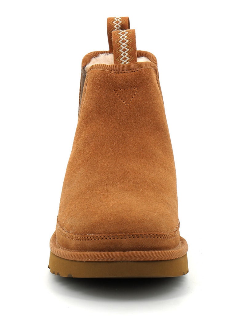 Boots en Cuir ugg Marron - Kiabi