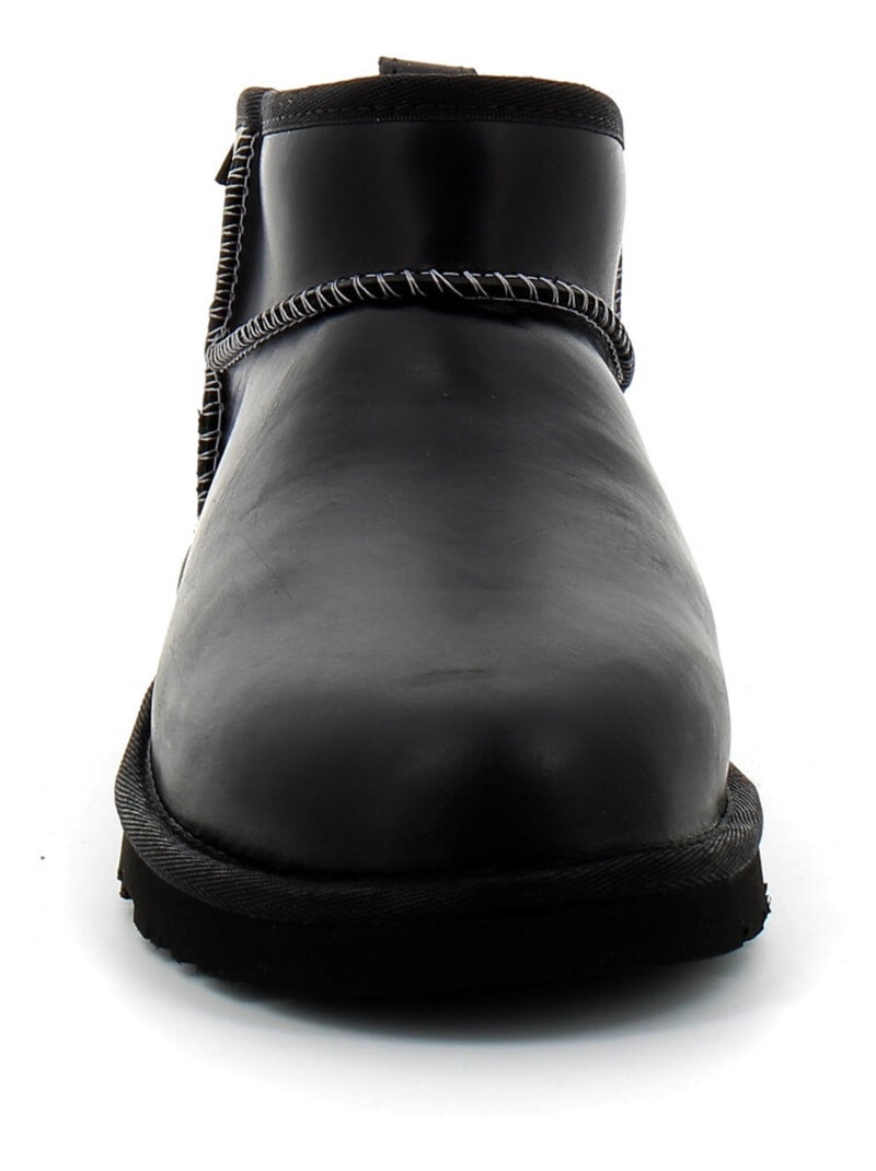 Boots en Cuir ugg Noir - Kiabi