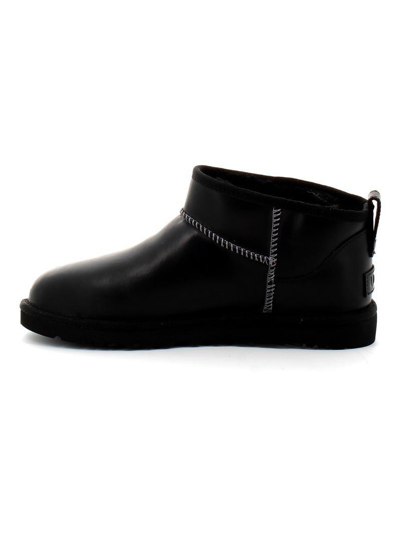 Boots en Cuir ugg Noir - Kiabi