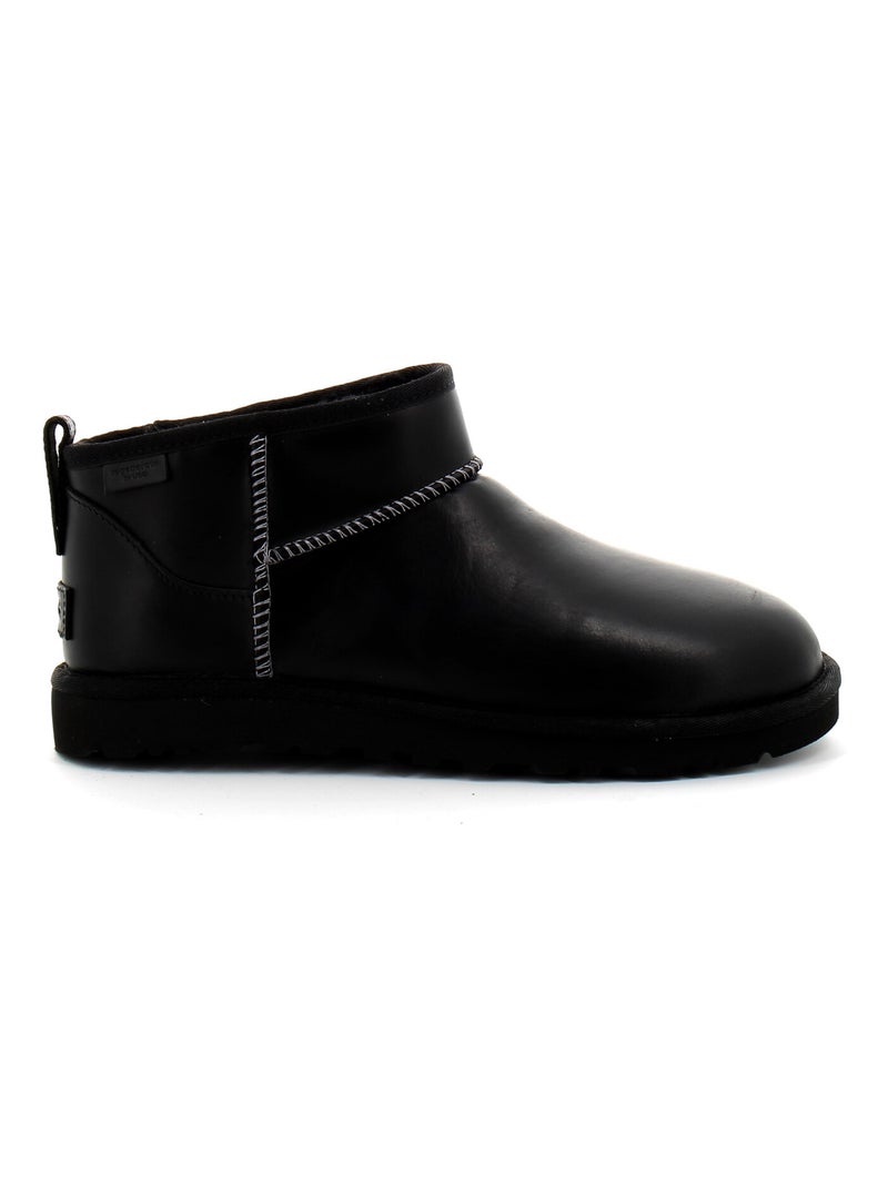 Boots en Cuir ugg Noir - Kiabi