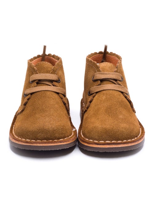 Boots en Daim à Lacet - Boni Babe - Kiabi