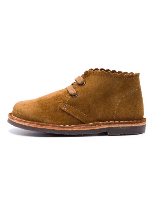 Boots en Daim à Lacet - Boni Babe - Kiabi
