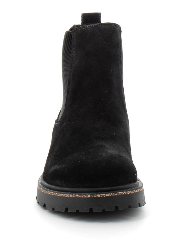 Boots en Daim et Liege Birkenstock Noir - Kiabi