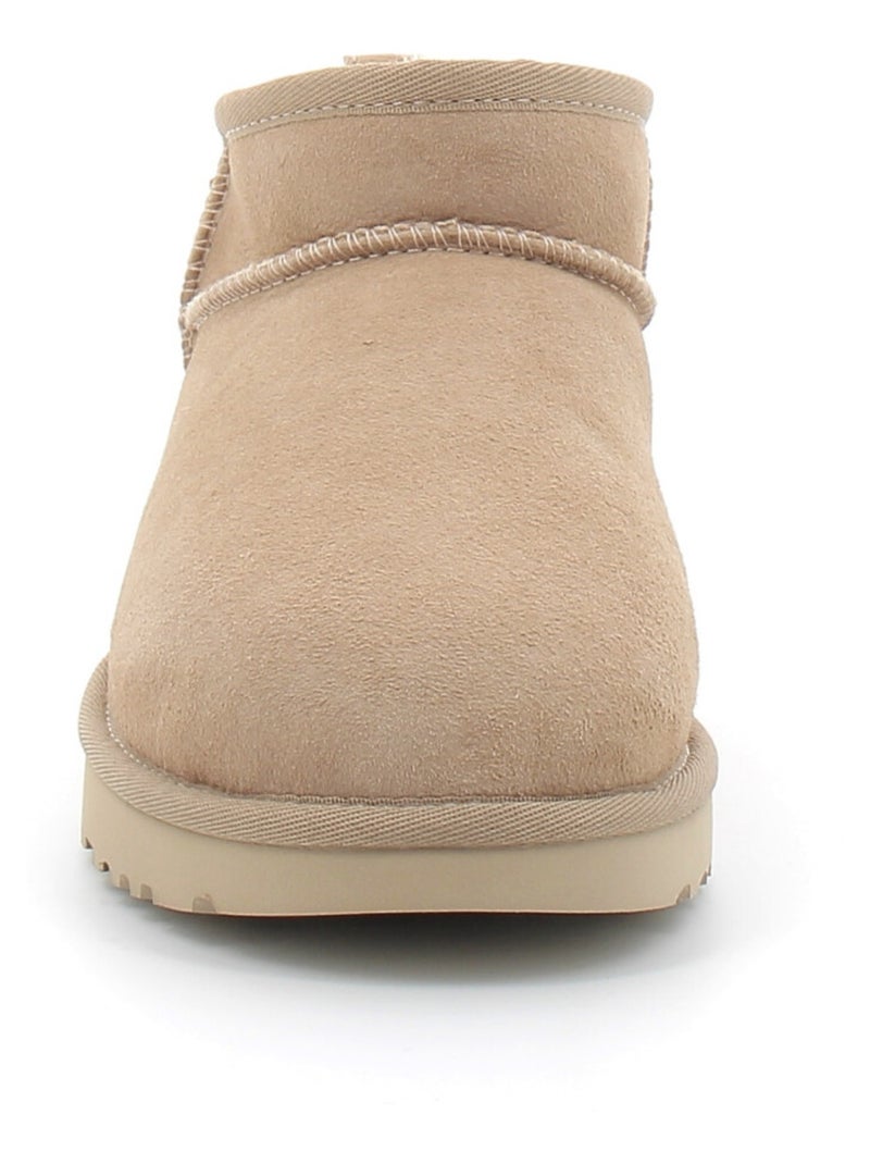 Boots en Mouton ugg Beige - Kiabi