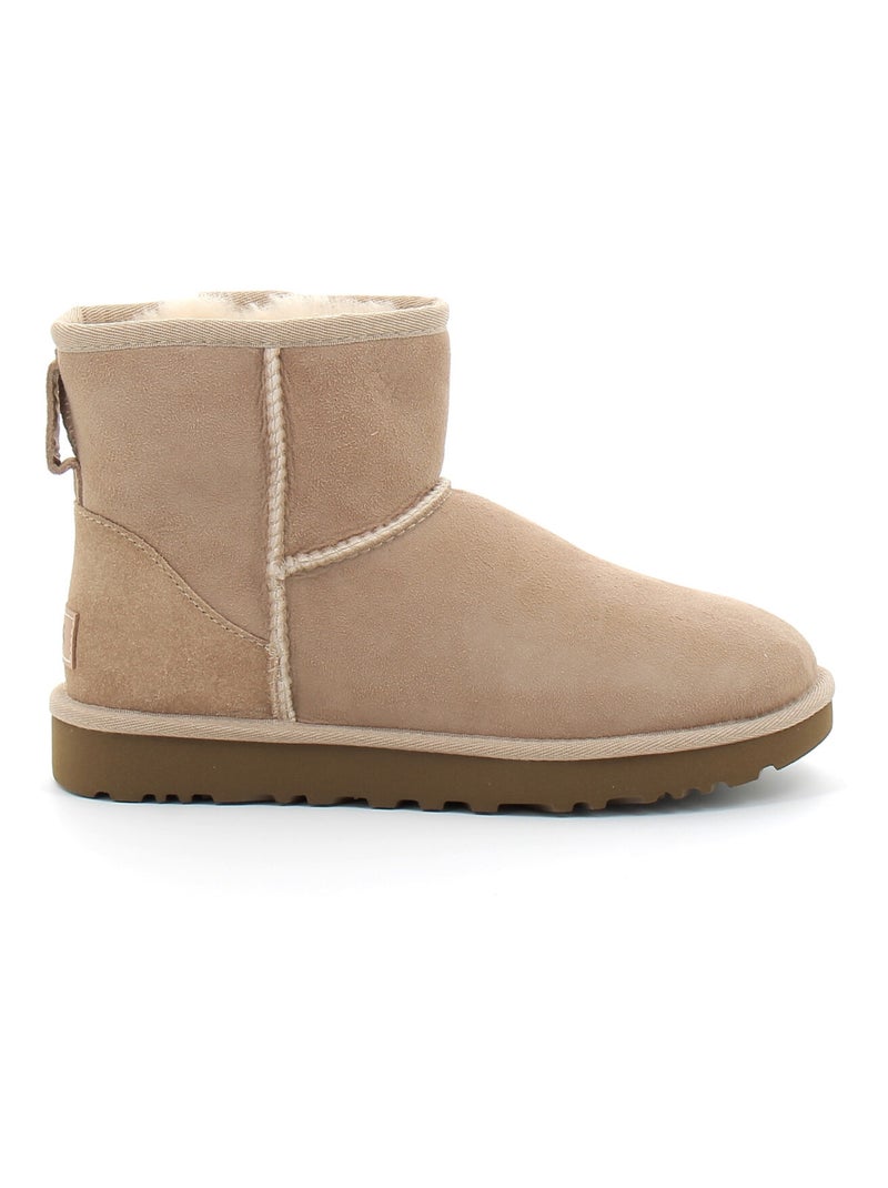 Boots en Mouton ugg Beige - Kiabi