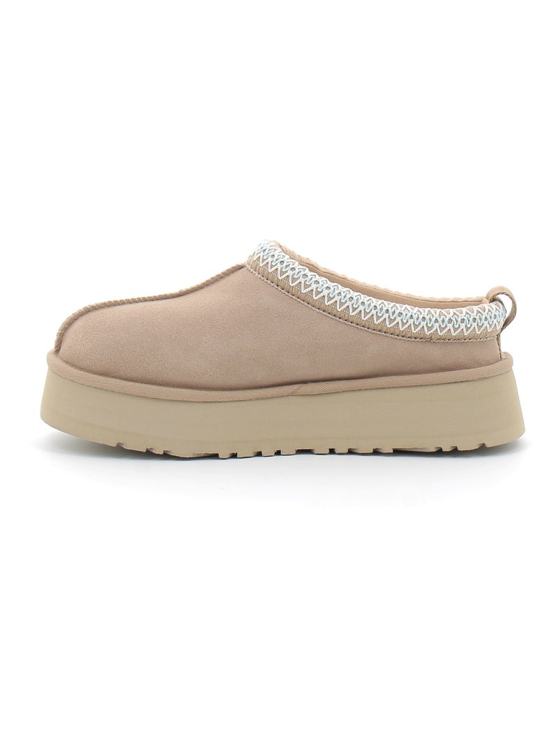 Boots en Mouton ugg Beige - Kiabi