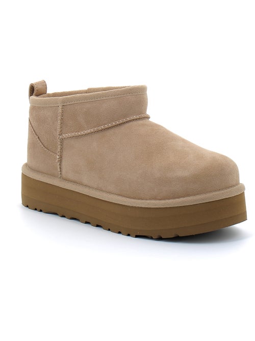 Boots en Mouton ugg - Kiabi