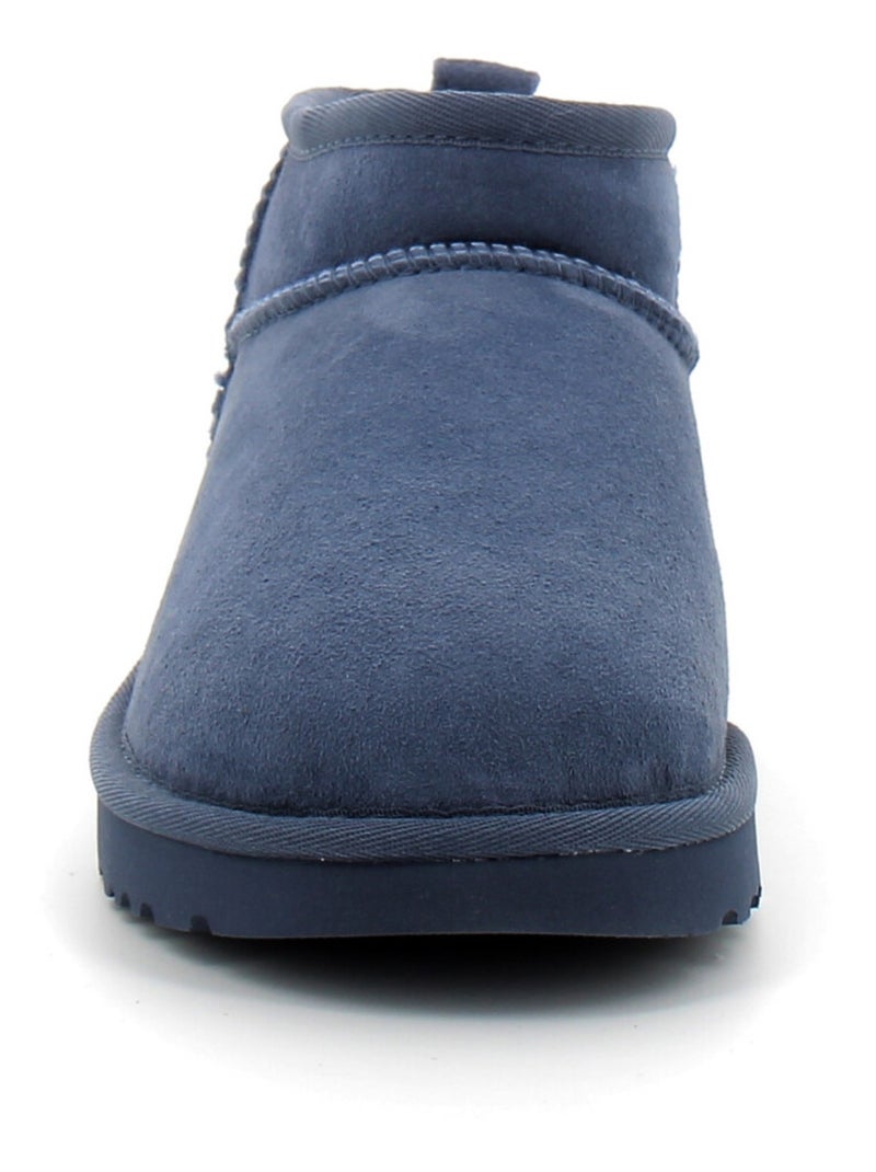 Boots en Mouton ugg Bleu - Kiabi