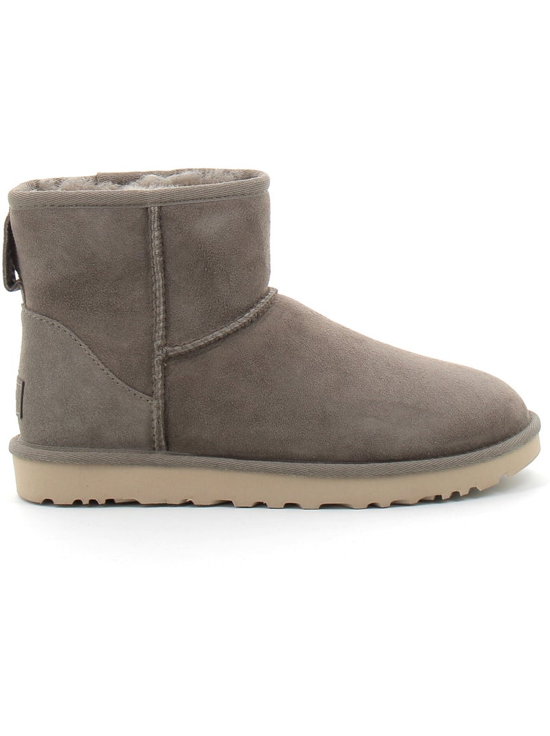Boots en Mouton ugg Gris - Kiabi