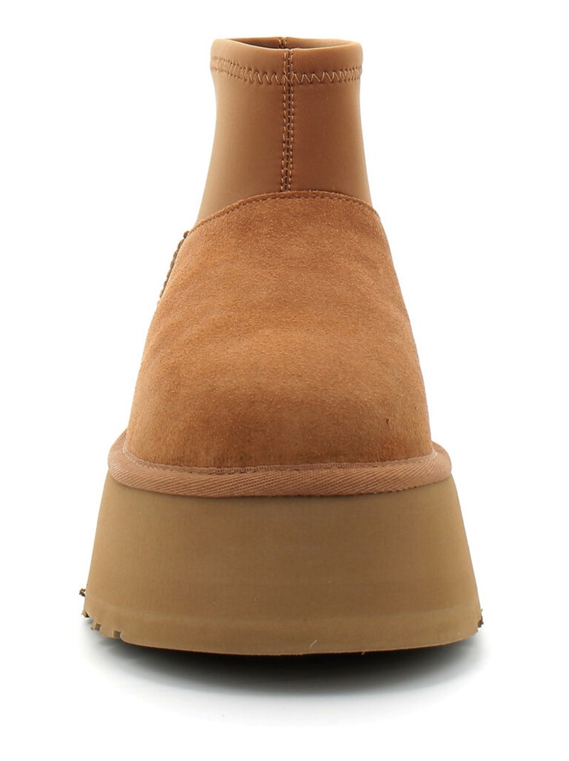 Boots en Mouton ugg Marron - Kiabi
