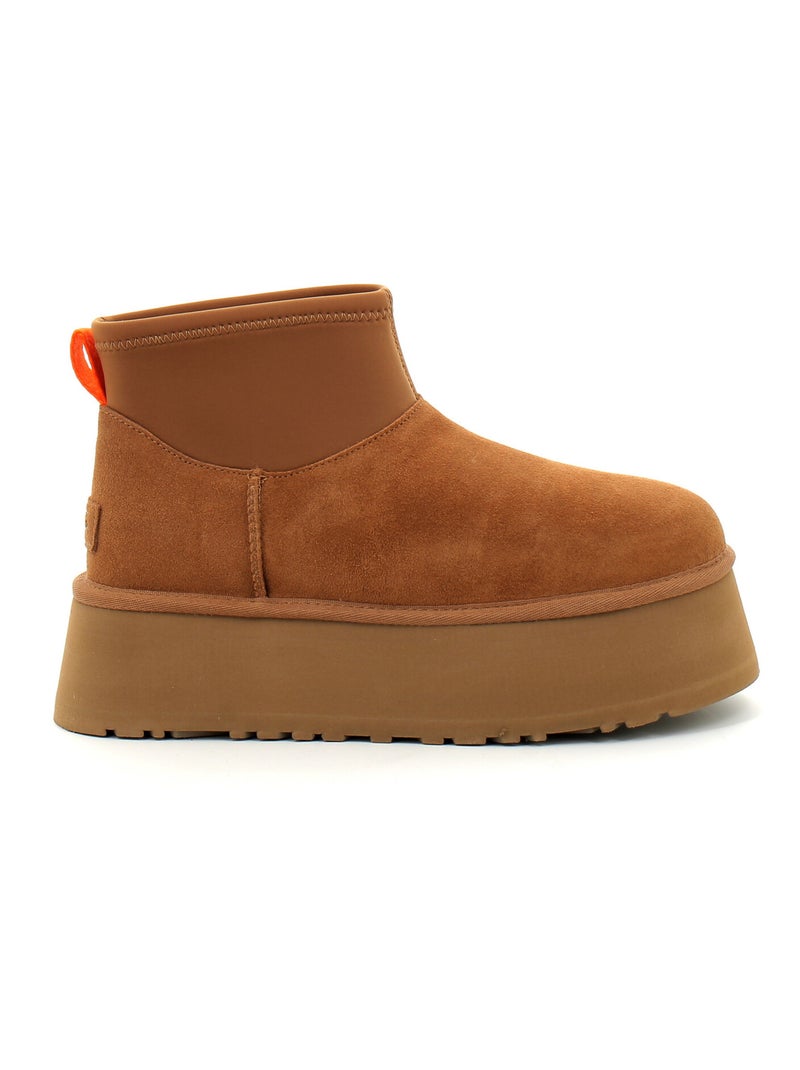 Boots en Mouton ugg Marron - Kiabi