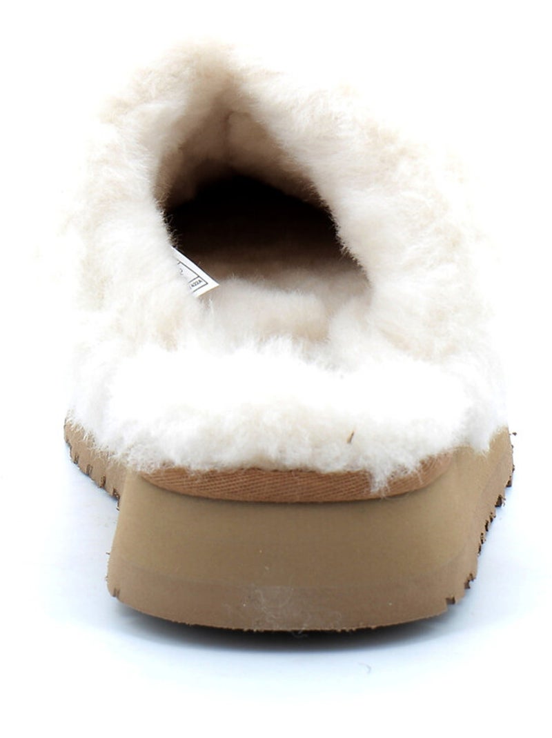 Boots en Mouton ugg Marron - Kiabi