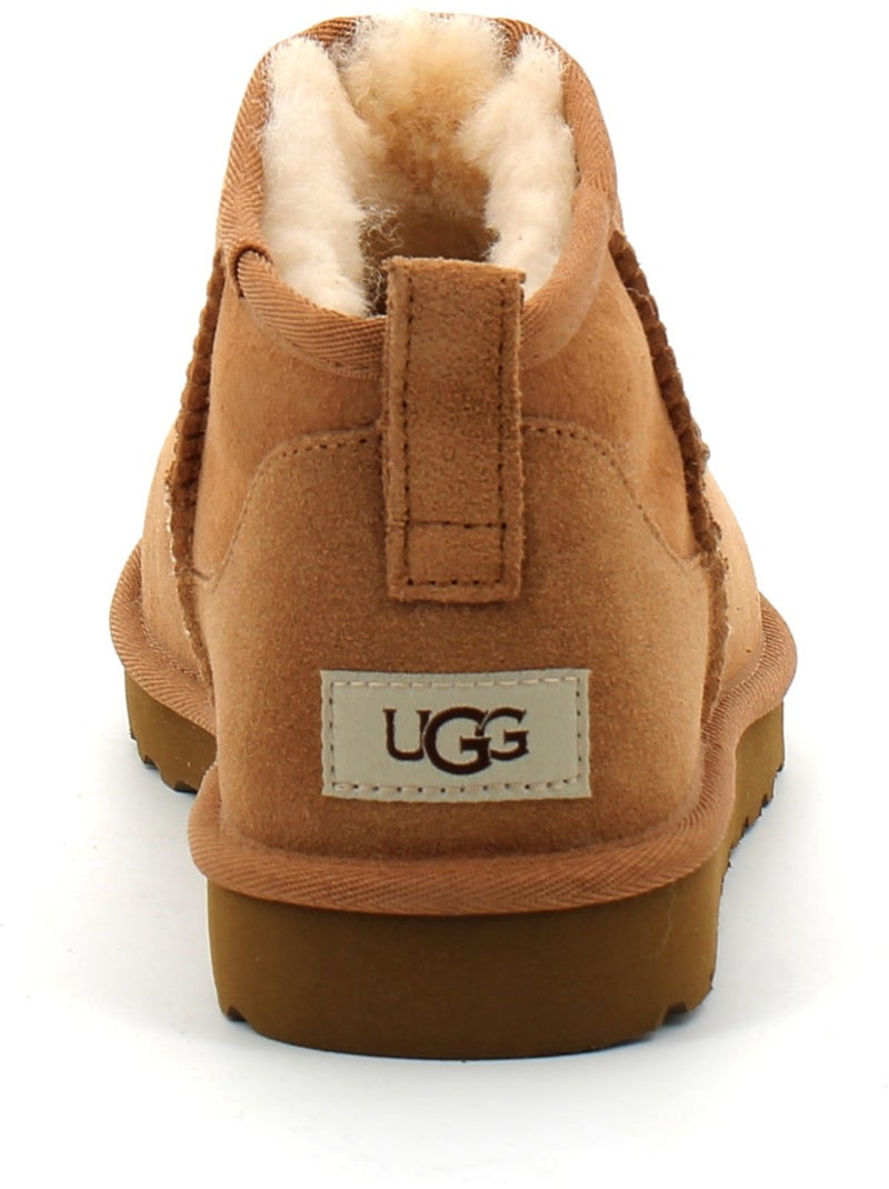 Boots en Mouton ugg Marron - Kiabi