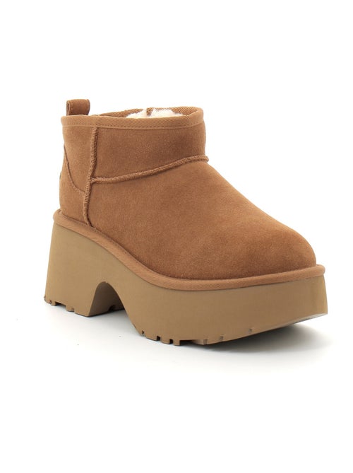 Boots en Mouton ugg - Kiabi