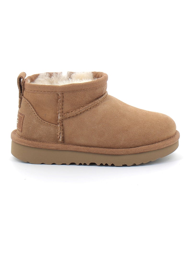 Boots en Mouton ugg Marron - Kiabi