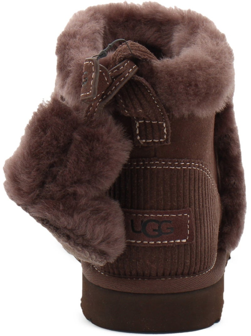 Boots en mouton ugg Marron - Kiabi