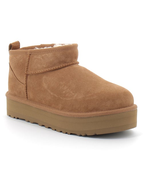 Boots en Mouton ugg - Kiabi