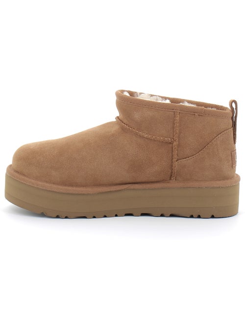 Boots en Mouton ugg - Kiabi