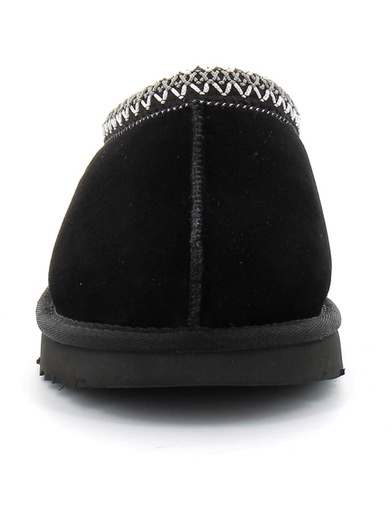 Boots en Mouton ugg Noir - Kiabi