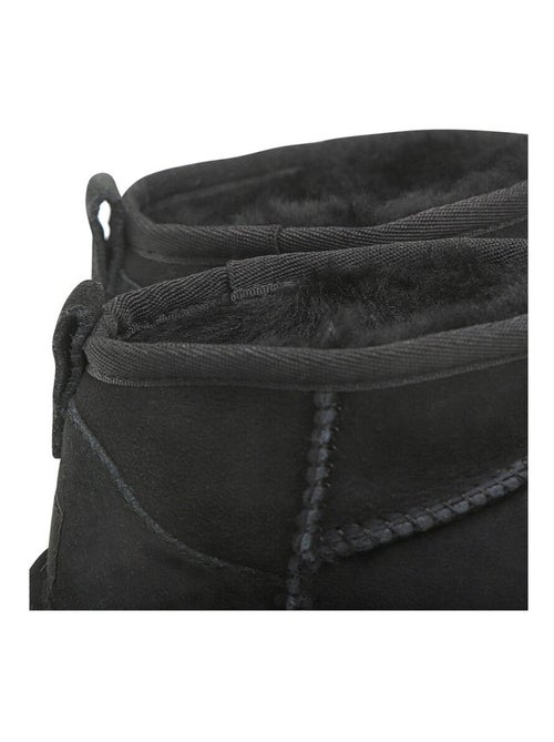 Boots en Mouton ugg - Kiabi