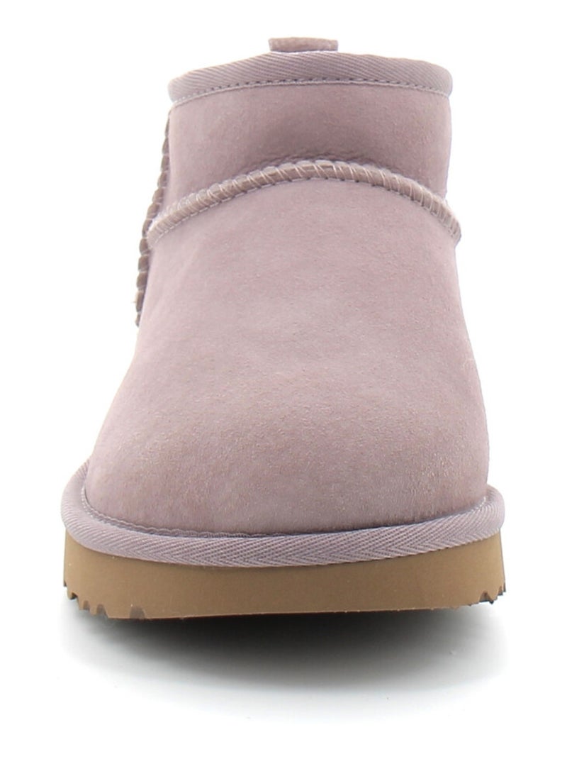 Boots en Mouton ugg Violet - Kiabi