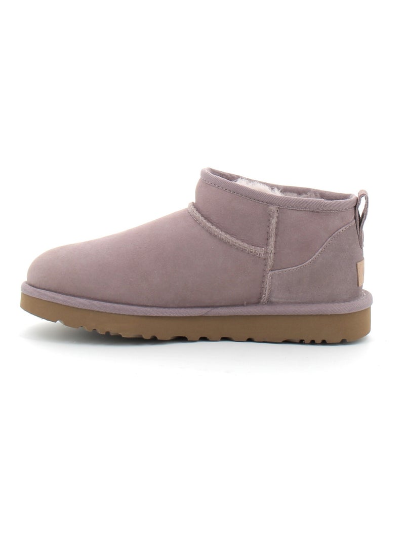 Boots en Mouton ugg Violet - Kiabi