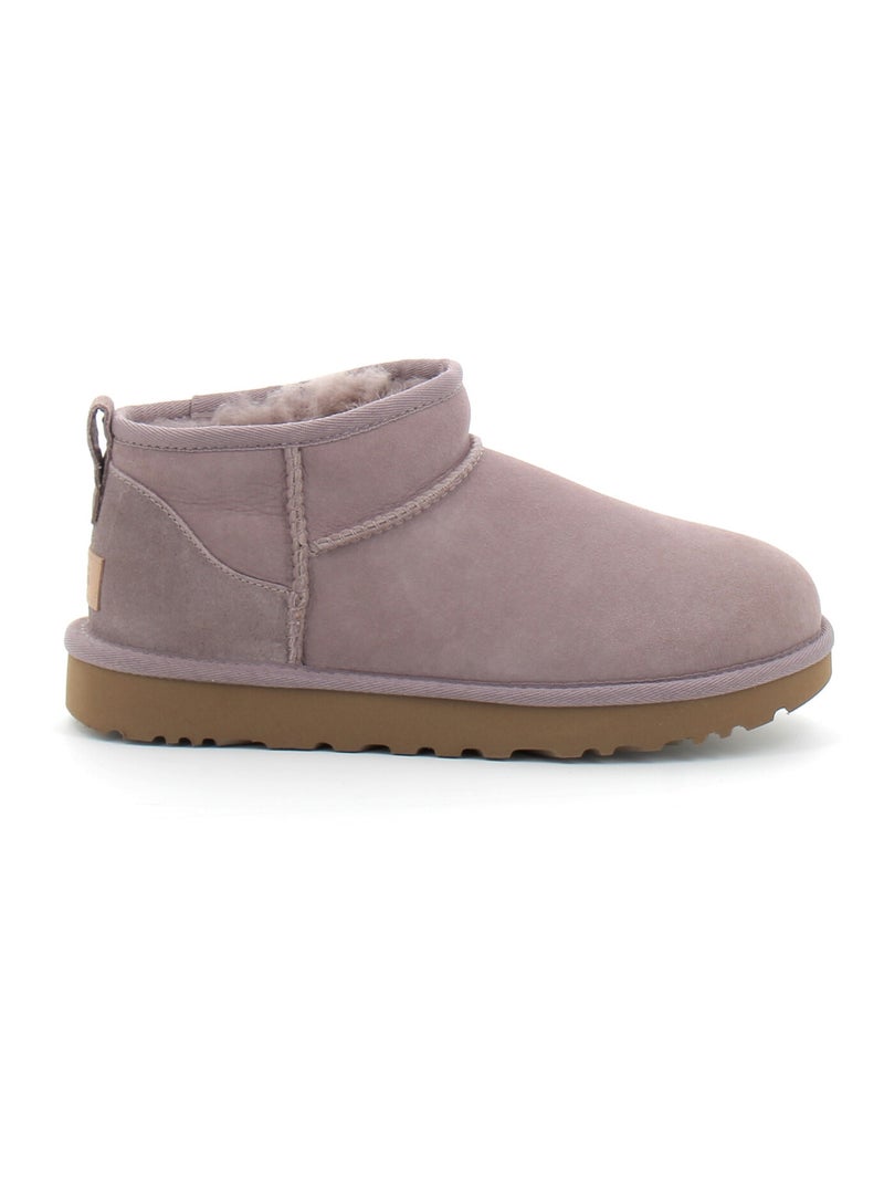 Boots en Mouton ugg Violet - Kiabi