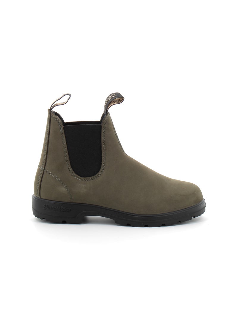 Boots en Nubuck Blundstone Kaki - Kiabi