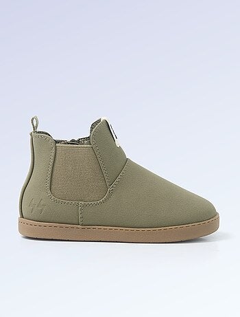 Kitchoun - Boots en simili - Motricité 4 : pour marcher