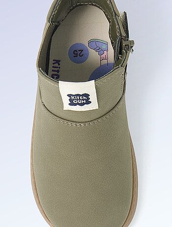 Kitchoun - Boots en simili - Motricité 4 : pour marcher