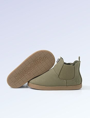 Kitchoun - Boots en simili - Motricité 4 : pour marcher