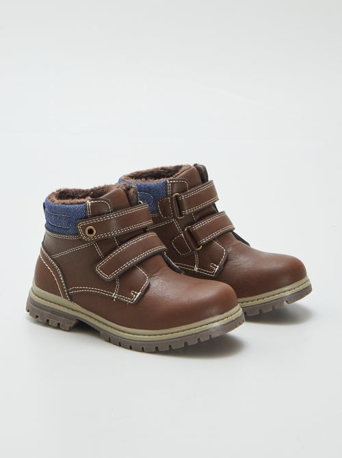 Boots en simili - Kiabi