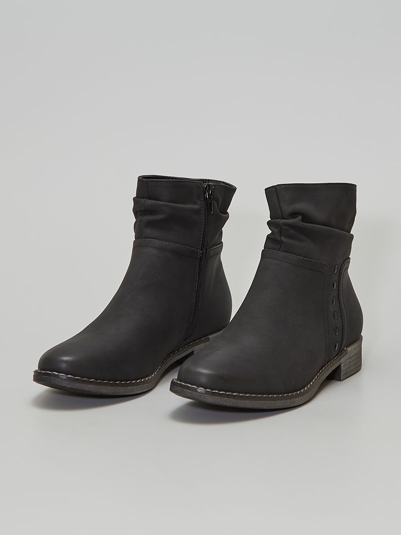 bottines femme kiabi