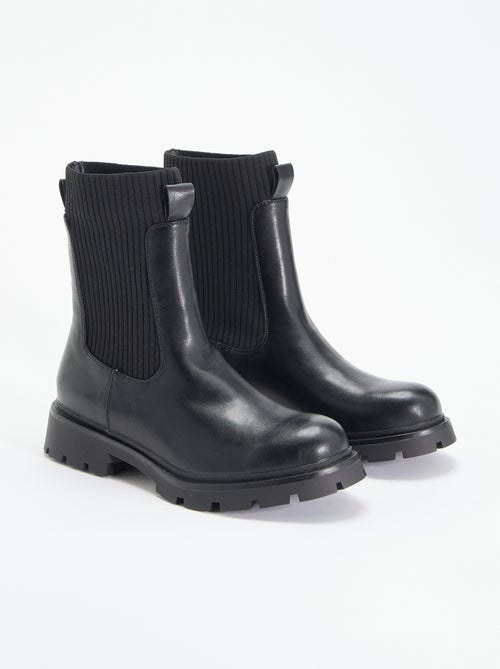 Boots en simili - Kiabi Boots en simili - Kiabi