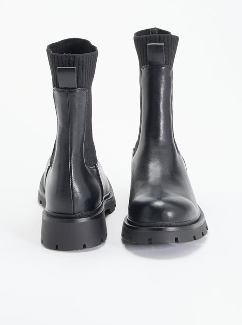 Boots en simili - Kiabi Boots en simili - Kiabi