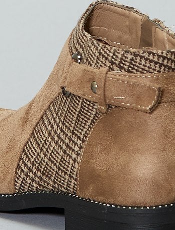 bottines femme kiabi